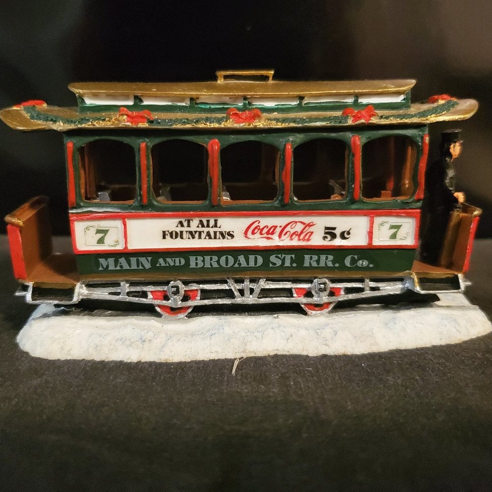 Coca-Cola Town Square Collection Old Number Seven Train Vintage 1993